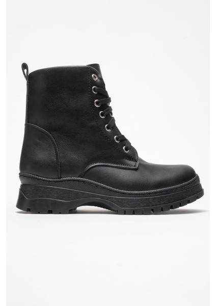 Kadın Bağcıklı Bot Siyah Cilt fiyatları