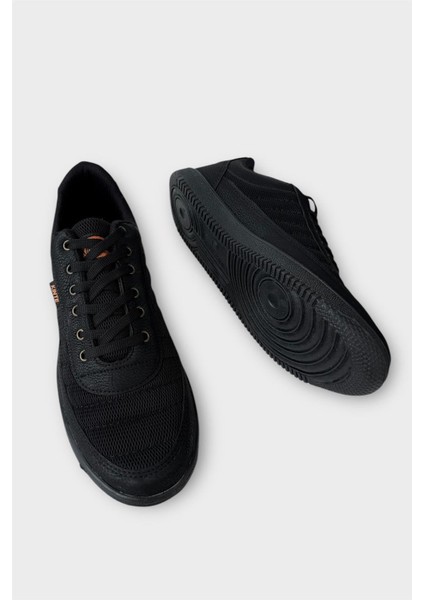 Erkek Günlük Rahat Sneakaer Spor Ayakkabı Siyah fırsatları