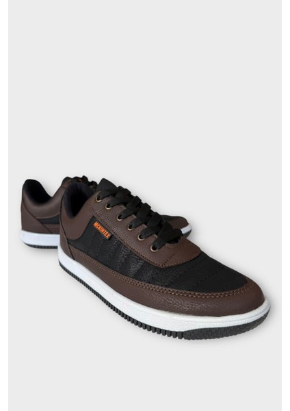 Erkek Ortopedik Günlük Yürüyüş Rahat Spor Ayakkabı Kahverengi - Siyah fiyatları