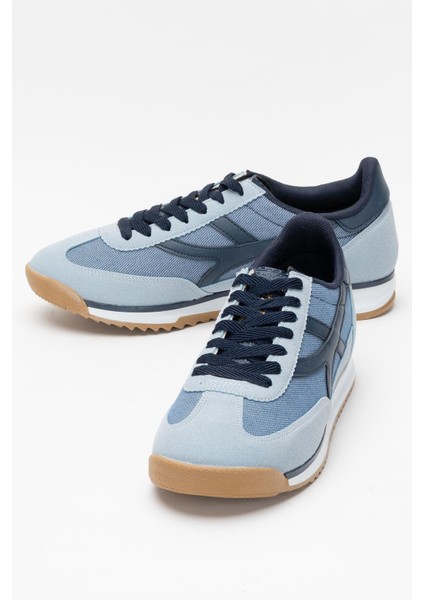Erkek Keten Günlük Spor Ayakkabı Mavi indirimleri