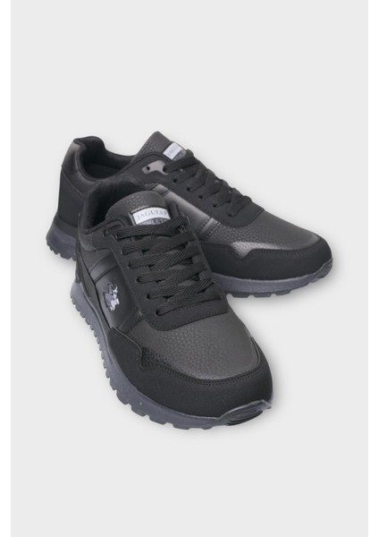 Erkek Ortopedik Cilt Günlük Yürüyüş Koşu Sneaker Spor Ayakkabı Siyah fiyatları