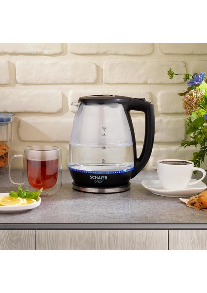 Drop Cam Su Isıtıcı (Kettle)-Siyah fiyatları