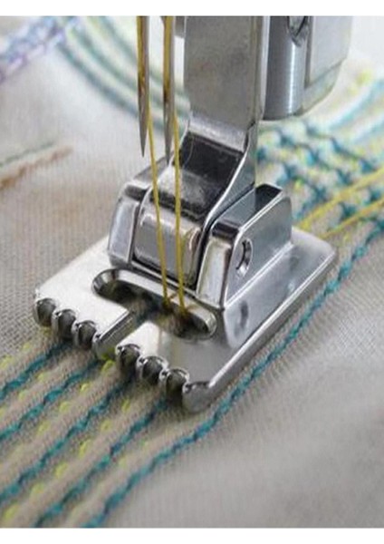 Çift Iğne ve Nervür Ayak Seti, 2mm, 3mm, 4mm Iğne Paketli fırsatları