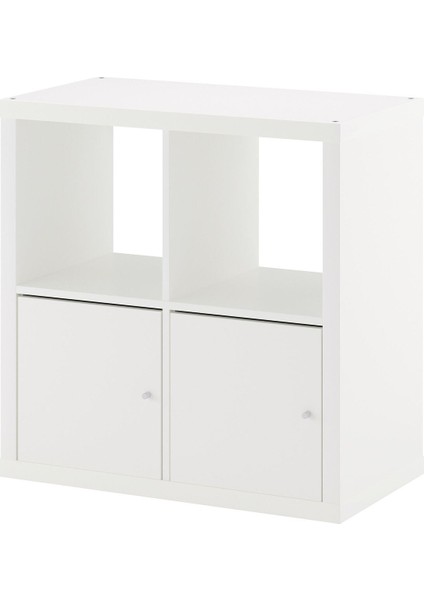 Açık Raf Ünitesi, Beyaz, 77X77 Cm, Kapaklı