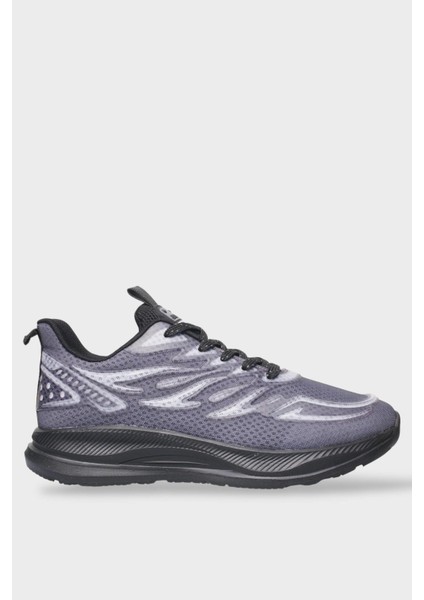 Erkek Rahat Hava Alabilen Kokusuz Koşu Yürüyüş Spor Ayakkabı Siyah