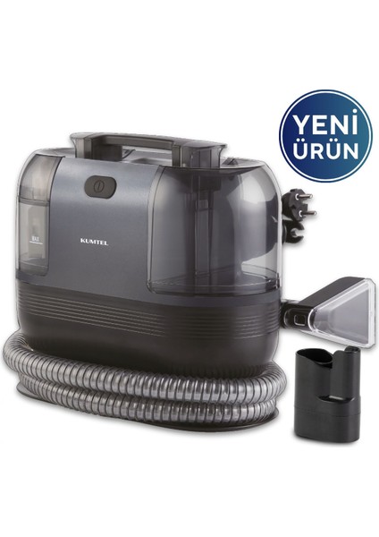 450W Güçlü Çok Amaçlı Temizlik Makinesi, Gri, Hafif ve Kullanışlı