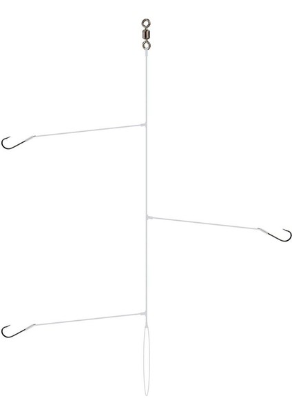 3194 3 Iğneli Hırsızlı Hazır Olta Bedeni