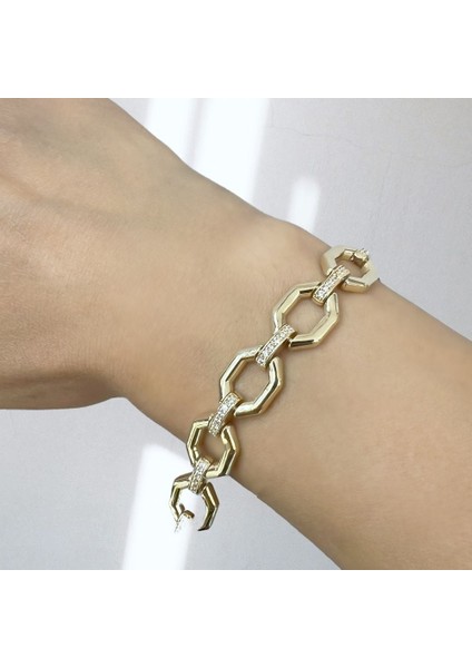 Taşlı Petek Bileklik – BLK1008