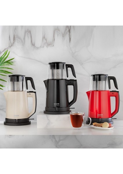 Kapasiteli Elektrikli Çay Makinesi, Şık Siyah Tasarım, Hızlı ve Kolay Kullanım fiyatları