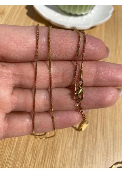 14 Ayar Çelik Zincir Kolye fiyatları