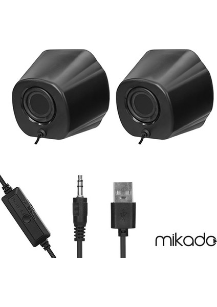 Phılıps 32GB USB 2.0 Flash Bellek - Mikado MD-180 Speaker Hoparlör - Classone NB156R-1 Notebook Çanta (3lü Set) modelleri