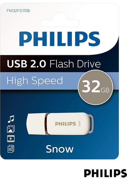 Phılıps 32GB USB 2.0 Flash Bellek - Mikado MD-180 Speaker Hoparlör - Classone NB156R-1 Notebook Çanta (3lü Set)