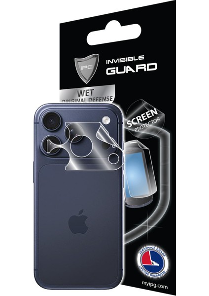 Apple iPhone 17 Pro Için Hydrogel Kamera Koruyucu (2 Adet)