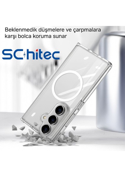 Samsung Galaxy Z Fold 6 Magsafe Özellikli Şeffaf Kılıf indirimleri