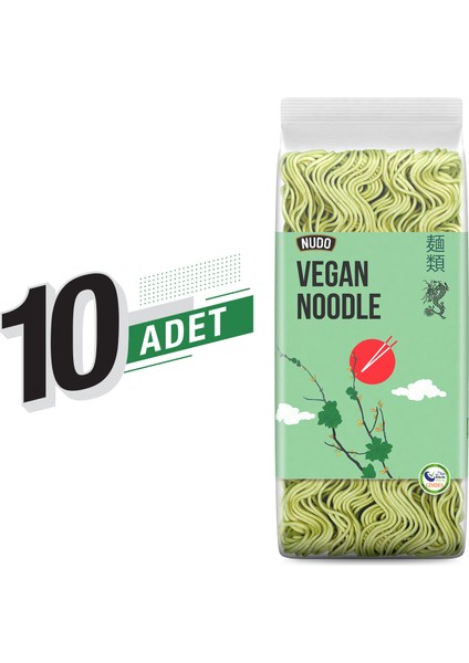 10’lu Vegan Noodle 10x350 Gr
