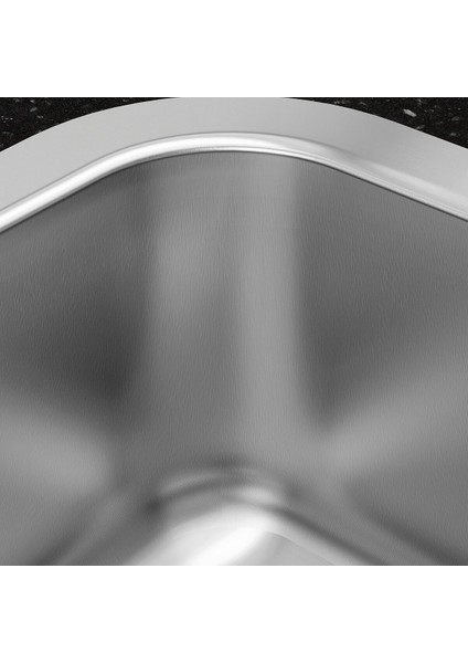 Tek Gözlü Eviye, Paslanmaz Çelik, 47X30 cm fırsatları