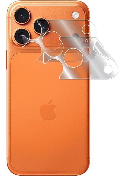Apple iPhone 17 Pro Max Için Hydrogel Kamera Koruyucu (2 Adet)