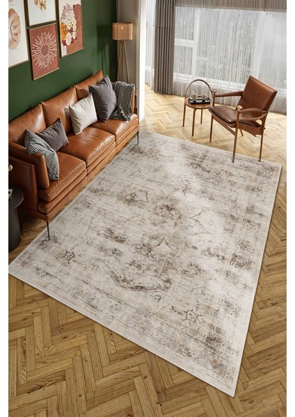Dekoratif Yıkanabilir, Kaymaz Tabanlı, Modern Salon Oturma Odası Halısı - FR25 fiyatları