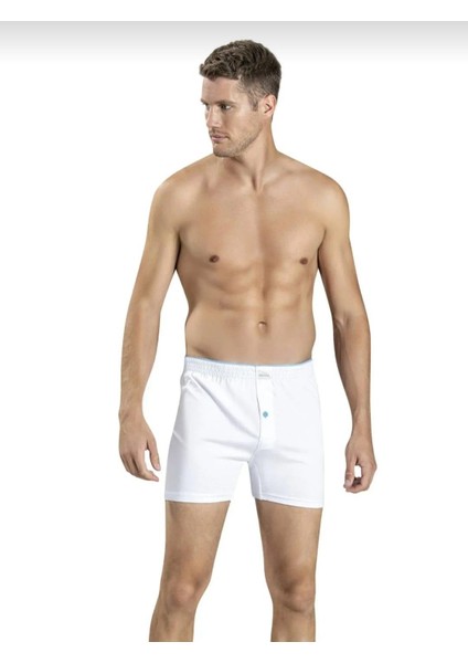127 Erkek Havlu Kemer Penye Boxer Tekli