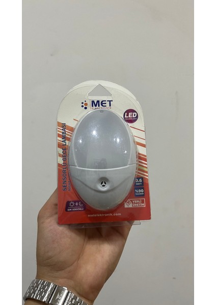 Sensörlü %90 Enerji Tasarruflu Gece Lambası