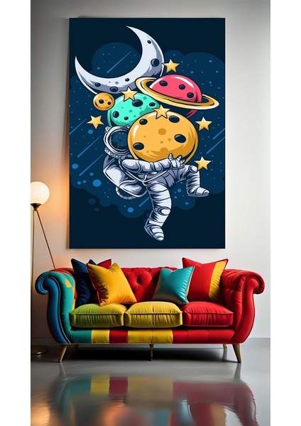 Çocuk Odası Tasarımları V23 Ev Duvar Salon Güzellik Salonu Ofis Dükkan Dekarasyon Kanvas Tablo