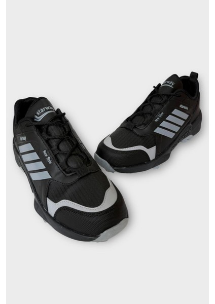 Erkek Soğuk Geçirmez Spor Outdoor Trekking Bot Ayakkabı Siyah - Füme modelleri