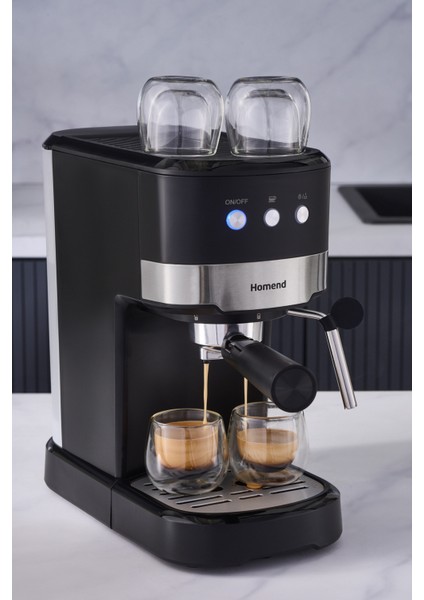 15 Bar Basınçlı Espresso Makinesi, Süt Köpürtücülü, 1100W, 1,2l modelleri