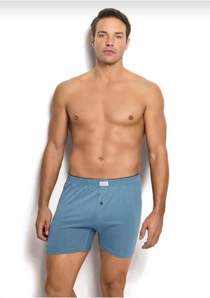 127 Erkek Havlu Kemer Penye Boxer Tekli