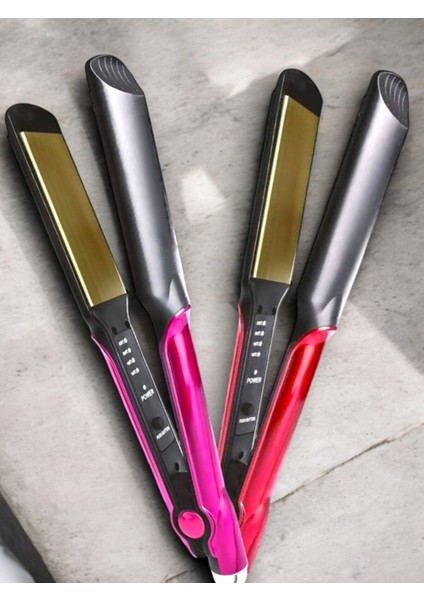 Isı Ayarlı Seramik Saç Düzleştirici, Yıpratmadan Pürüzsüz Şekil Verin fırsatları