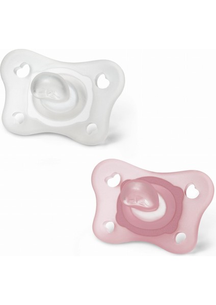 Chicco Physioforma Mini Soft 2'li Emzik 0-2 Ay Kız modelleri