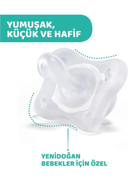 Chicco Physioforma Mini Soft 2'li Emzik 0-2 Ay Kız indirimleri