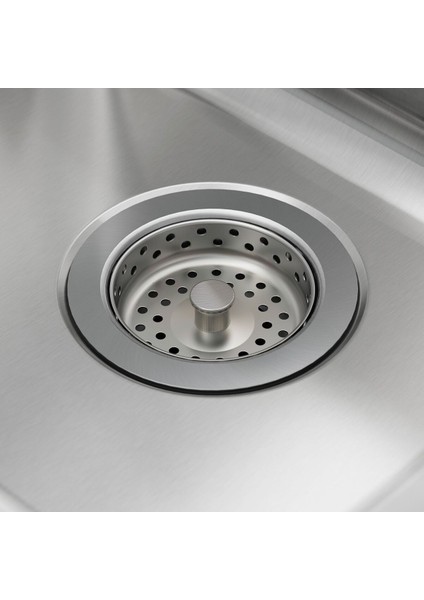 Çift Gözlü Eviye, Paslanmaz Çelik, 75X53 cm modelleri