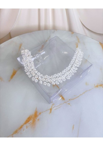 Kristal Taşlı Gelin Saç Aksesuarı | Saç Bandı indirimleri