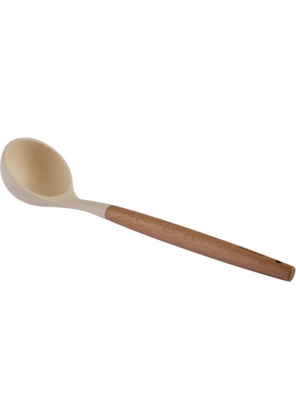 Silikon Uçlu Kayın Ağacı Saplı Kepçe, Mutfağınıza Şıklık Katın modelleri