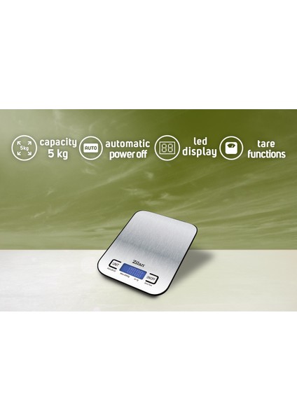 5 kg Dijital Mutfak Tartısı, Hassas Ölçüm, Otomatik Kapanma, Pil Dahil, Inox Gövde fırsatları