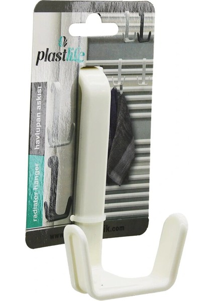 2 Kollu Havlupan - Çok Amaçlı Tak Çıkar Pratik Plastik Askı (4887)