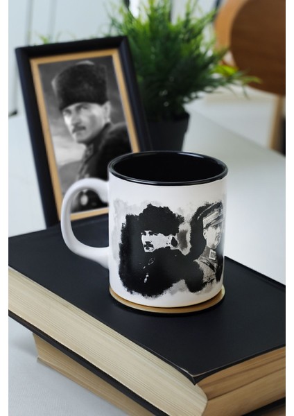 Çok Renkli Atatürk Temalı 10 cm Teneke Kupa, Özel Tasarım fiyatları