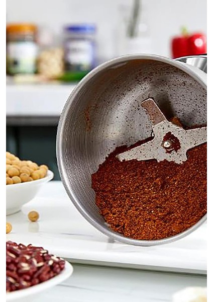 Elektrikli 200W Kahve ve Baharat Öğütücü, Şık ve Kullanışlı Siyah Tasarım fırsatları