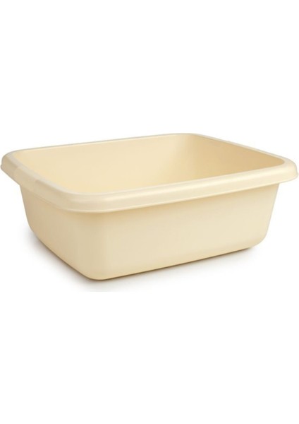 15 Litre Plastik Badya Leğen No:3, Kullanışlı ve Dayanıklı Temizlik Gereci