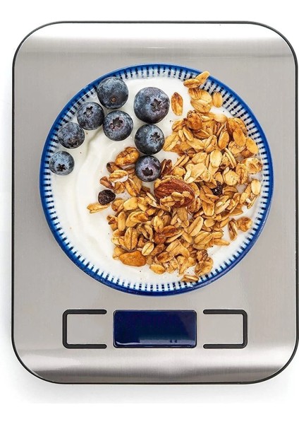 LCD Ekranlı Dijital Mutfak Tartısı 1g Hassas Ölçüm 5kg Kapasiteli fırsatları
