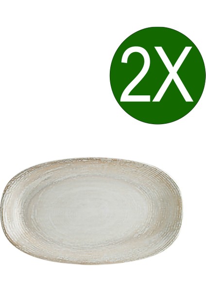 Sarı Oval Kayık Tabak Takımı, 15X8.5 Cm, 2'li Set, Şık ve Kullanışlı Tasarım