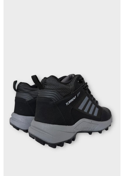 Erkek Soğuk Geçirmezkaydırmaz Taban Günlük Trekking & Outdoor Bot Siyah - Füme indirimleri