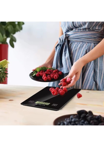 Dijital Hassas Cam Mutfak Tartısı, Beyaz, Kolay ve Güvenilir Ölçüm fırsatları