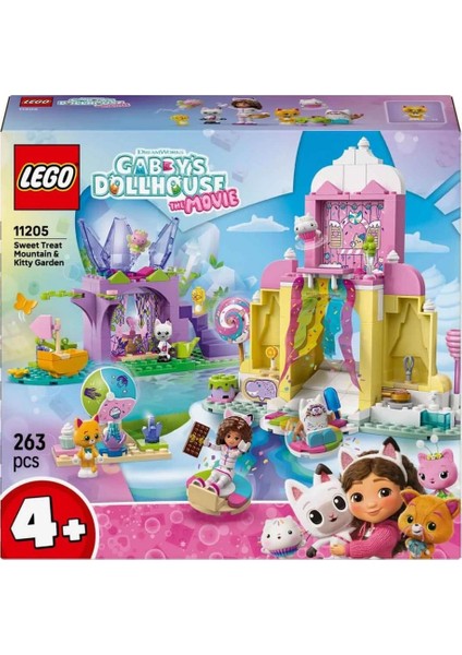 Bfs LEGO Gabby’s Dollhouse Tatlı Şekerleme Dağı ve Kedi Bahçesi 11205 fırsatları