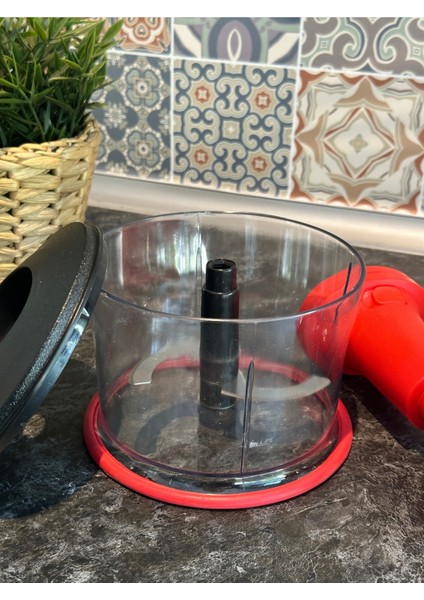 Çok Renkli Üstten Basmalı Rondo Doğrayıcı, Pratik ve Kolay Kullanım