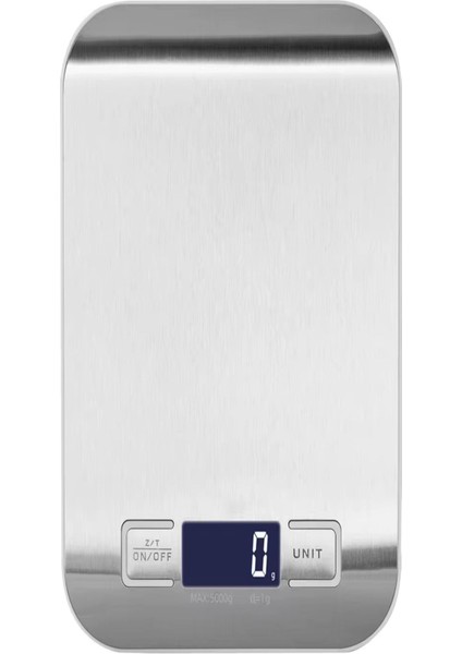 Dijital Ekranlı, Hassas ve Dayanıklı Metalik Mutfak Terazisi, 1g-5kg Kapasite indirimleri