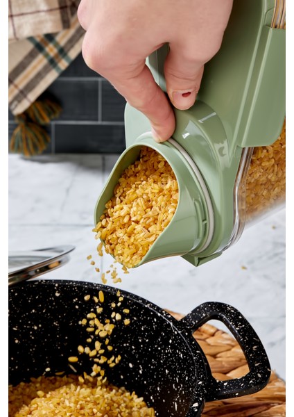 3'lü 2 Lt Kontörlü Saklama Kabı Seti, Mavi, Ölçekli ve Düzenleyici modelleri