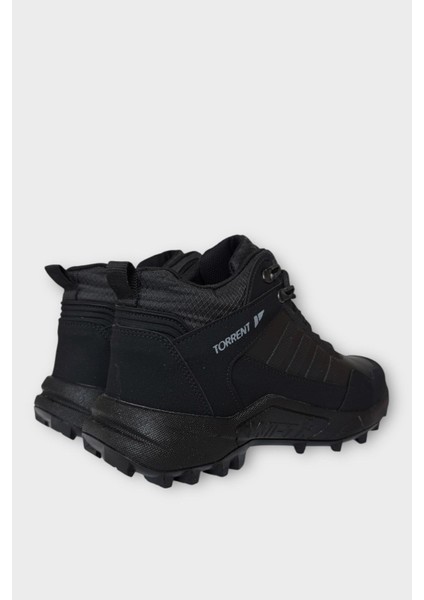 Erkek Soğuk Geçirmezkaydırmaz Taban Günlük Trekking & Outdoor Bot Siyah - Siyah indirimleri