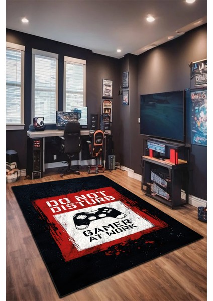 Dekoratif Yıkanabilir, Kaymaz Tabanlı, Modern Oyun - Genç Odası Halısı - WOOKECE1327 fiyatları