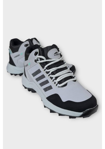 Erkek Soğuk Geçirmezkaydırmaz Taban Günlük Trekking & Outdoor Bot Gri - Siyah fiyatları